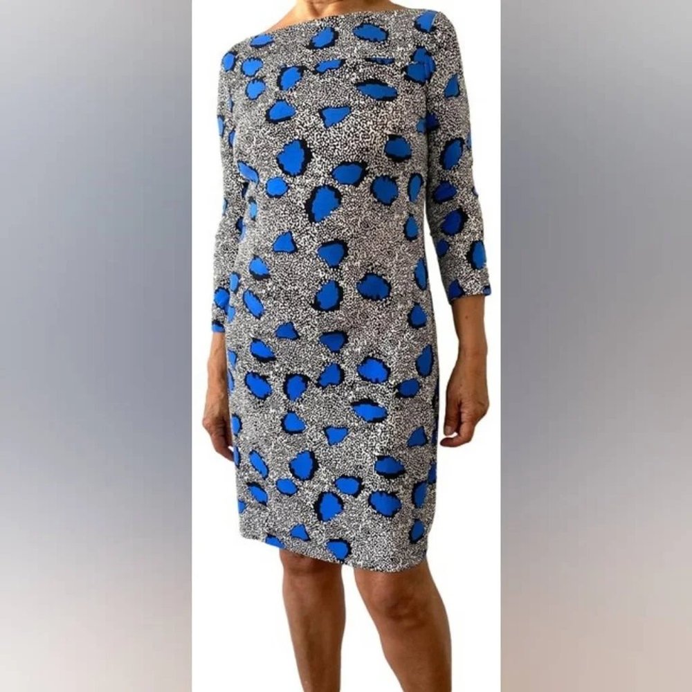 Diane Von Furstenberg Ruri Cheetah Shift Dress 0